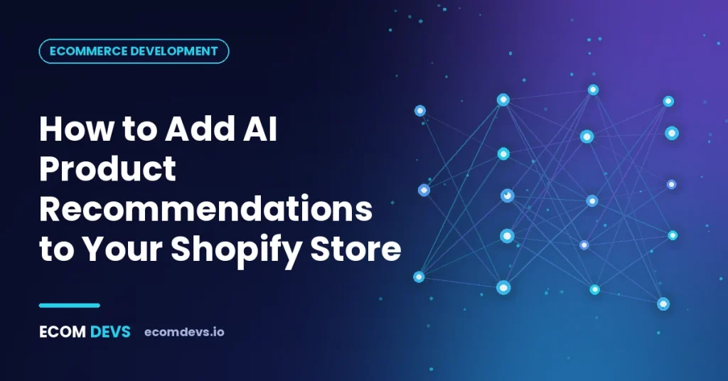 AI product recommendations on a Shopify store product page on mobile